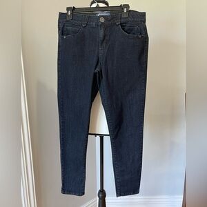 Democracy size 12 Skinny jeans denim stretch elastic waist casual rocker concert